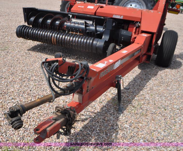 image for item G7370 2005 Case IH FHX300 forage harvester and silage trailer