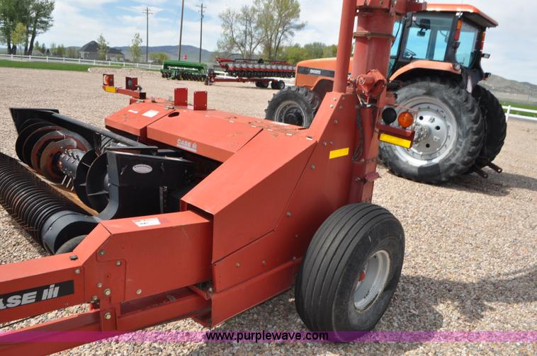 image for item G7370 2005 Case IH FHX300 forage harvester and silage trailer