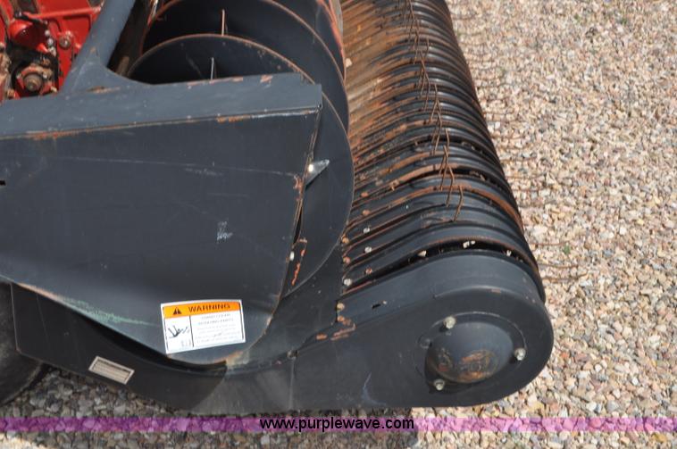 image for item G7370 2005 Case IH FHX300 forage harvester and silage trailer