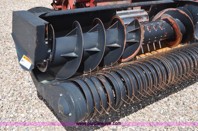 image for item G7370 2005 Case IH FHX300 forage harvester and silage trailer