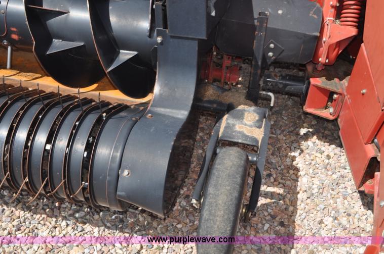 image for item G7370 2005 Case IH FHX300 forage harvester and silage trailer