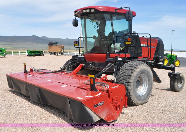 image for item G7377 2009 Case IH 1903WD self-propelled windrower