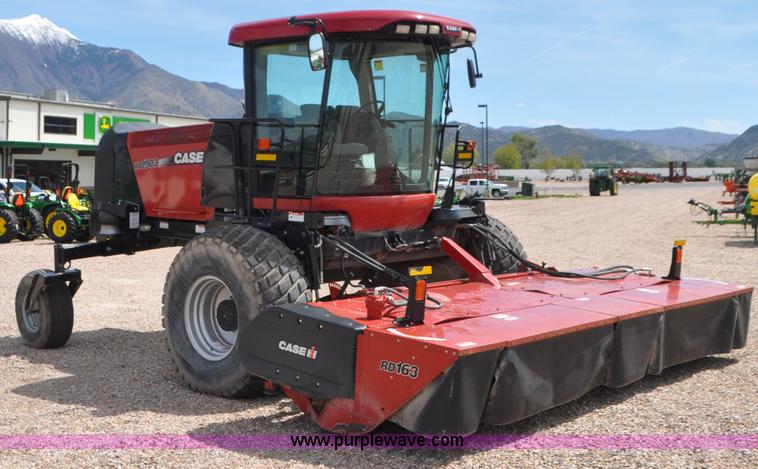 image for item G7377 2009 Case IH 1903WD self-propelled windrower