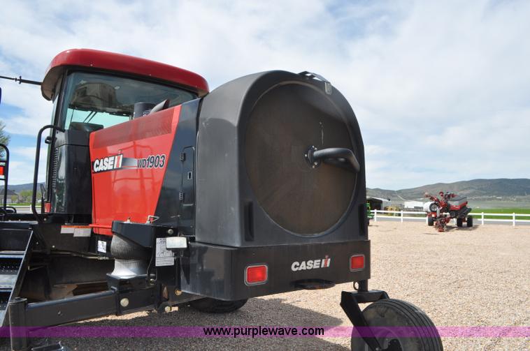 image for item G7377 2009 Case IH 1903WD self-propelled windrower