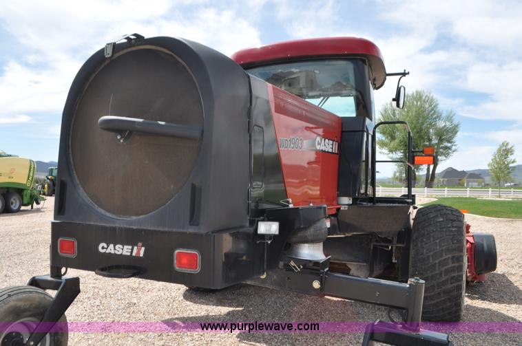 image for item G7377 2009 Case IH 1903WD self-propelled windrower