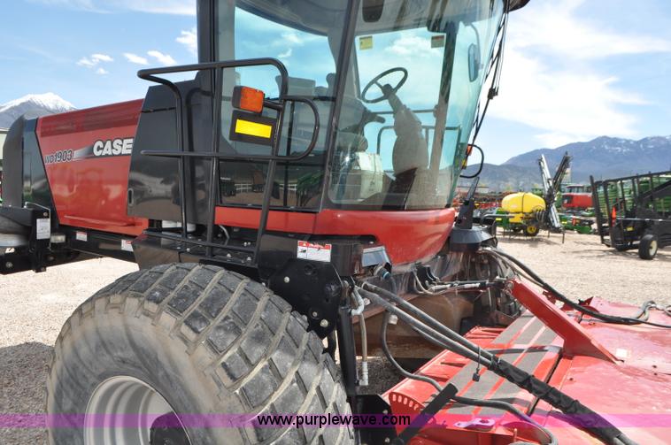 image for item G7377 2009 Case IH 1903WD self-propelled windrower