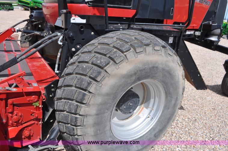 image for item G7377 2009 Case IH 1903WD self-propelled windrower