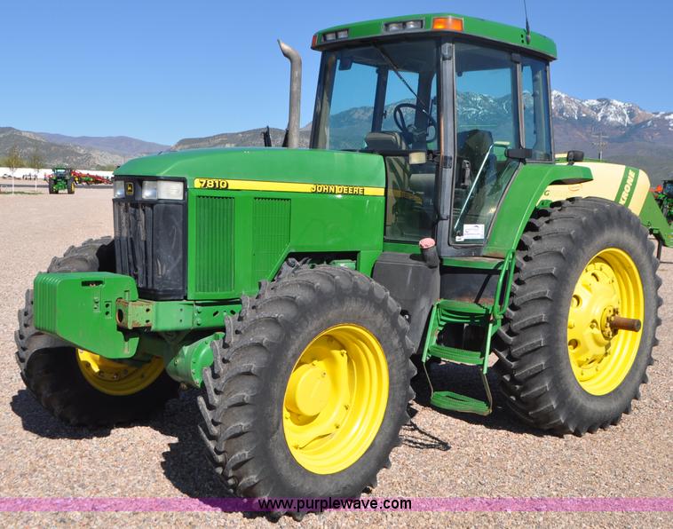 image for item G7378 1998 John Deere 7810 MFWD tractor