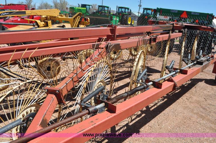 image for item G7382 H&S BF14HC bi-fold hay rake