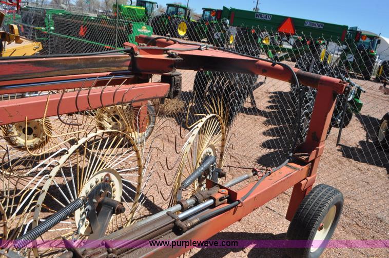 image for item G7382 H&S BF14HC bi-fold hay rake