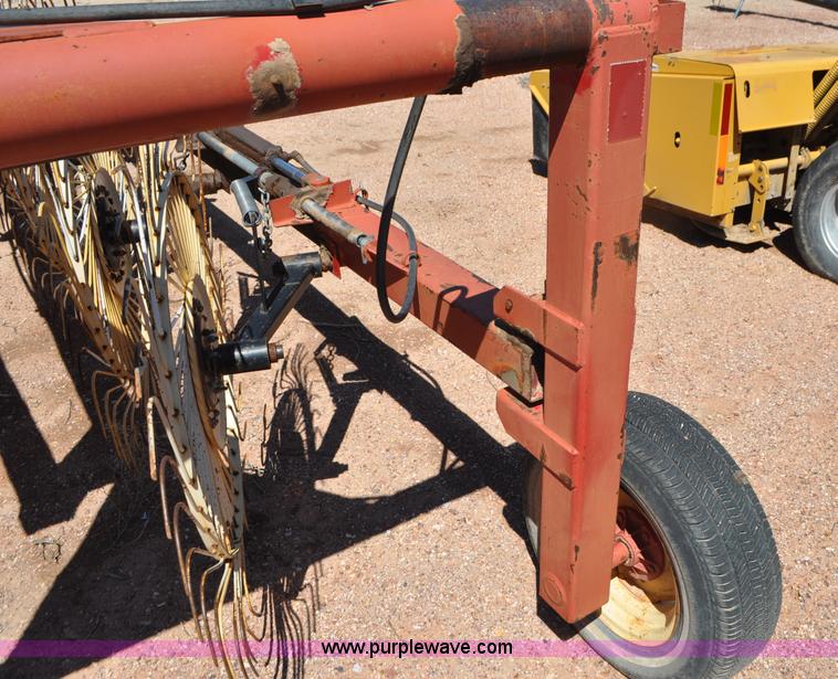 image for item G7382 H&S BF14HC bi-fold hay rake