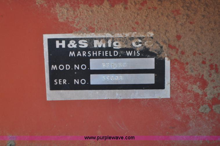 image for item G7382 H&S BF14HC bi-fold hay rake