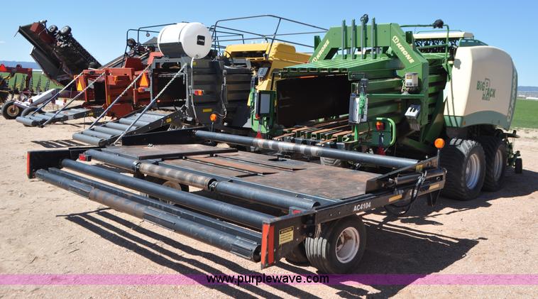 image for item G7384 2010 Krone 1290 HDP large square baler