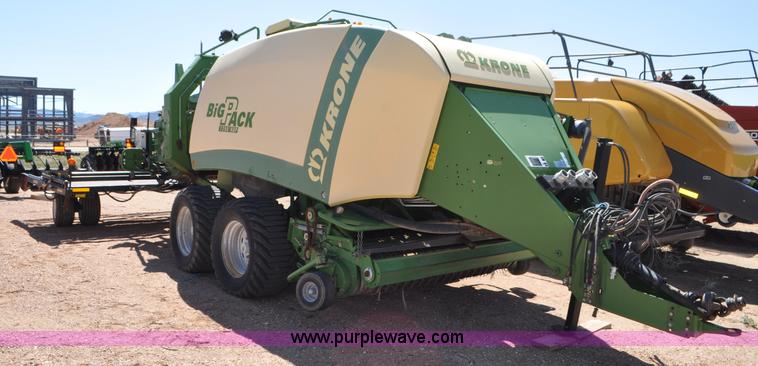 image for item G7384 2010 Krone 1290 HDP large square baler