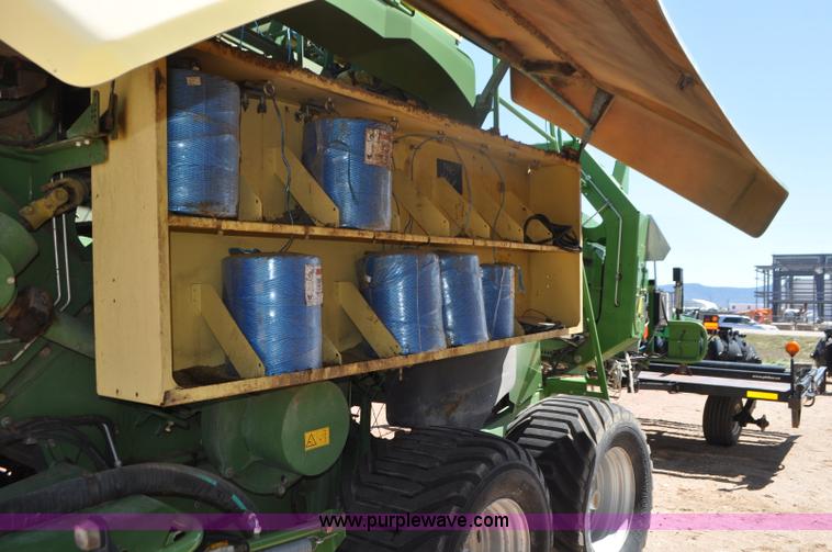image for item G7384 2010 Krone 1290 HDP large square baler