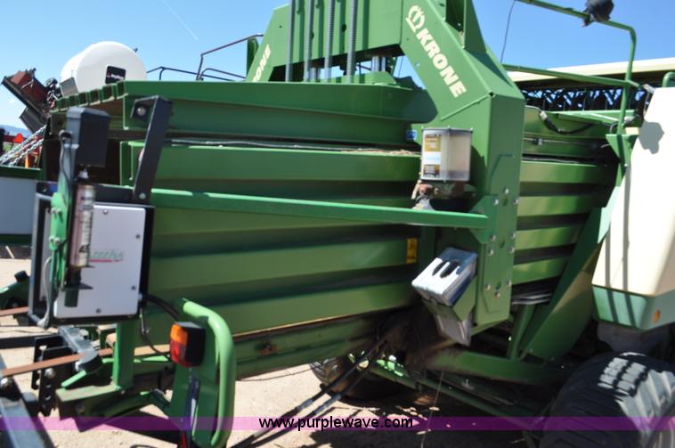 image for item G7384 2010 Krone 1290 HDP large square baler