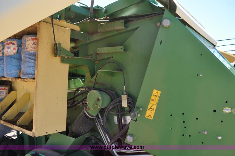 image for item G7384 2010 Krone 1290 HDP large square baler