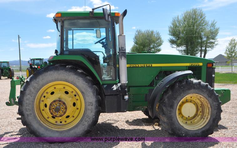 image for item G7393 1998 John Deere 8300 MFWD tractor