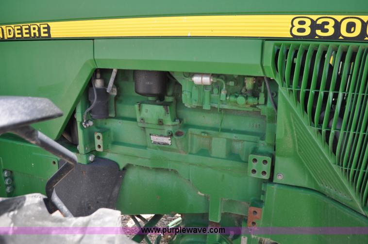 image for item G7393 1998 John Deere 8300 MFWD tractor