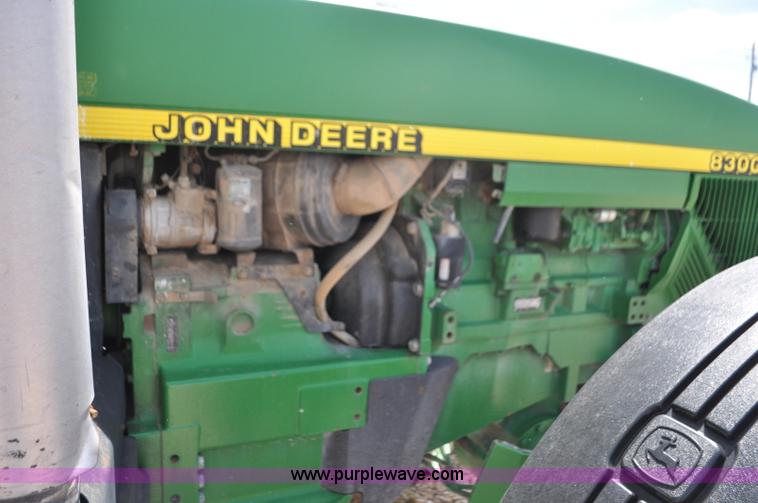 image for item G7393 1998 John Deere 8300 MFWD tractor