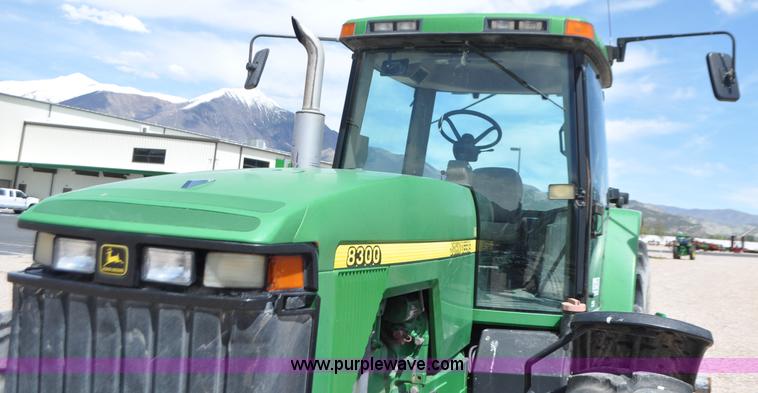 image for item G7393 1998 John Deere 8300 MFWD tractor