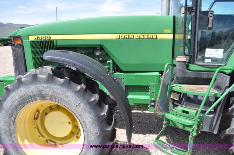 image for item G7393 1998 John Deere 8300 MFWD tractor