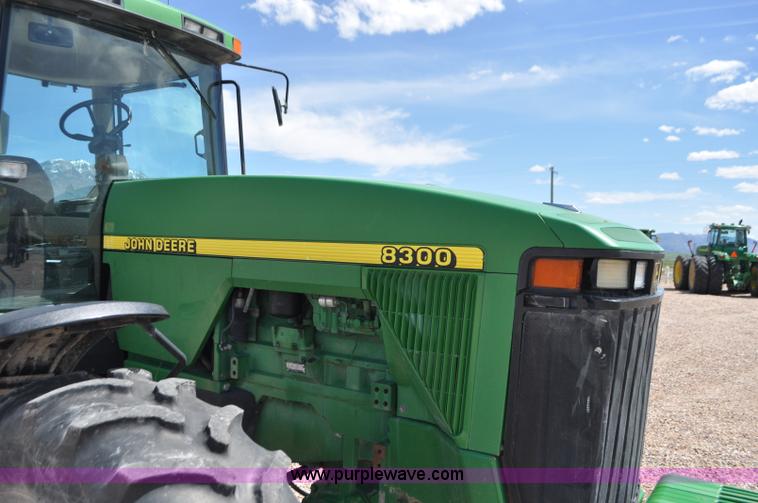 image for item G7393 1998 John Deere 8300 MFWD tractor