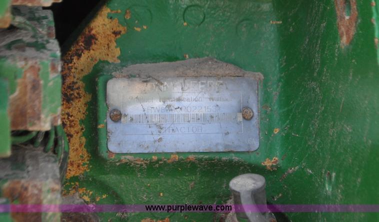 image for item G7393 1998 John Deere 8300 MFWD tractor