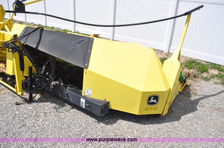 image for item G7394 2010 John Deere 678 rotary head