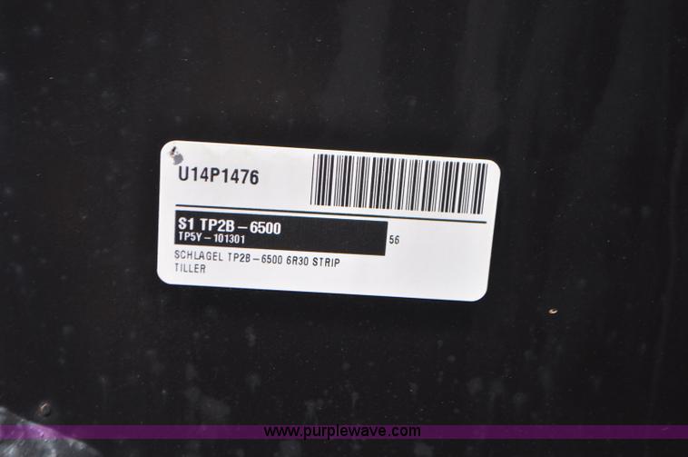 image for item G7396 Schlagel TP2B-6500 strip-till