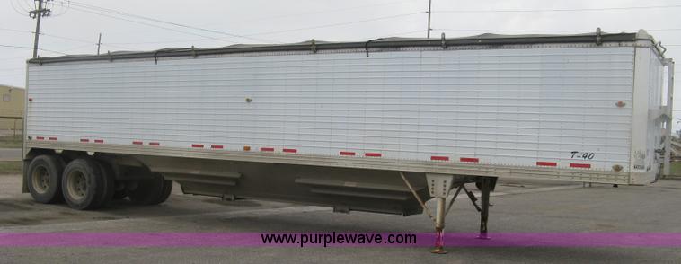 image for item J2831 1997 Timpte Super Hopper double hopper bottom grain trailer
