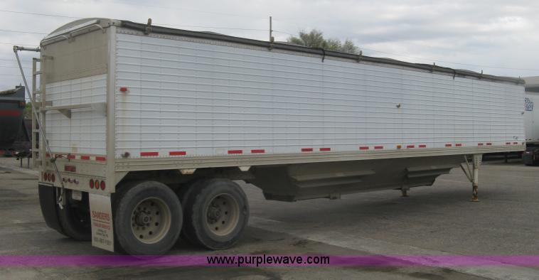 image for item J2831 1997 Timpte Super Hopper double hopper bottom grain trailer