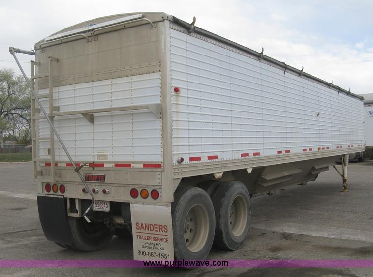 image for item J2831 1997 Timpte Super Hopper double hopper bottom grain trailer