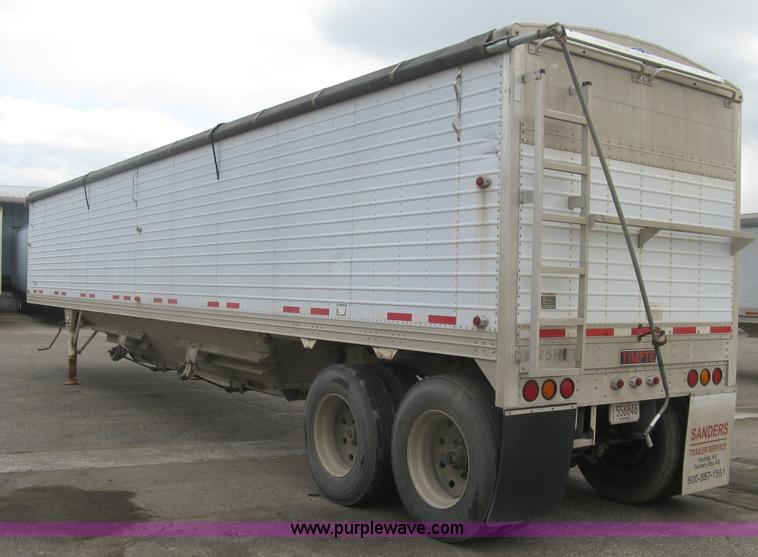 image for item J2831 1997 Timpte Super Hopper double hopper bottom grain trailer