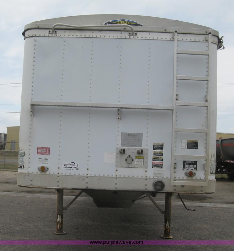 image for item J2831 1997 Timpte Super Hopper double hopper bottom grain trailer