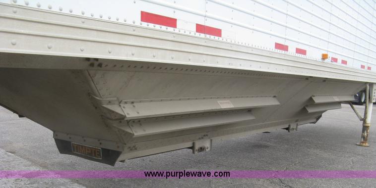 image for item J2831 1997 Timpte Super Hopper double hopper bottom grain trailer