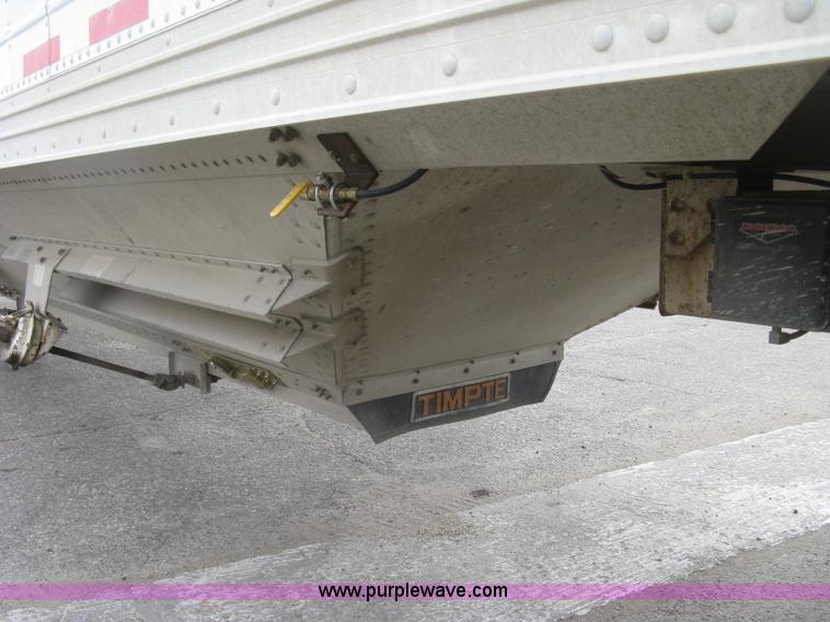 image for item J2831 1997 Timpte Super Hopper double hopper bottom grain trailer