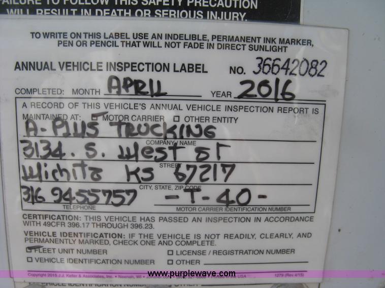 image for item J2831 1997 Timpte Super Hopper double hopper bottom grain trailer