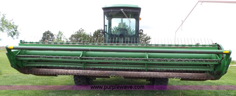 image for item J4977 1993 John Deere 3830 self-propelled windrower