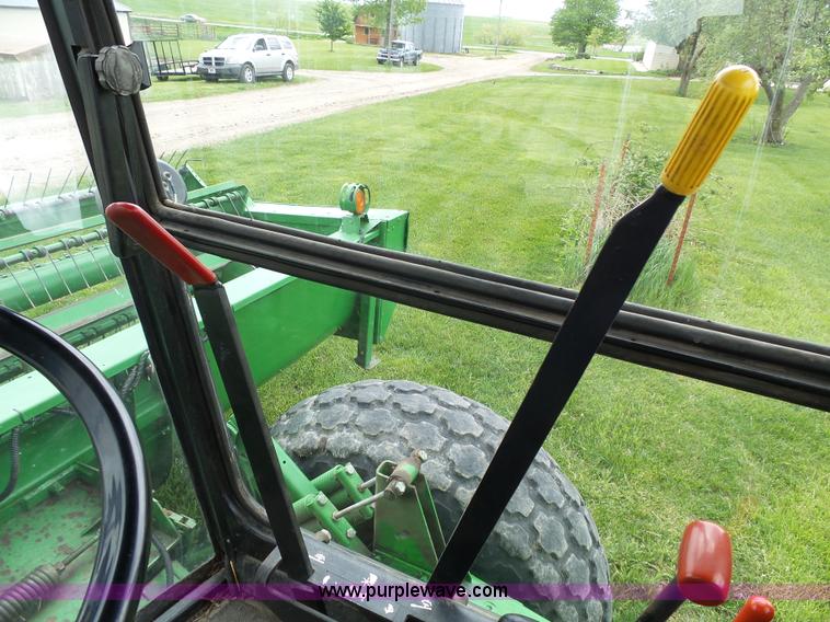 image for item J4977 1993 John Deere 3830 self-propelled windrower