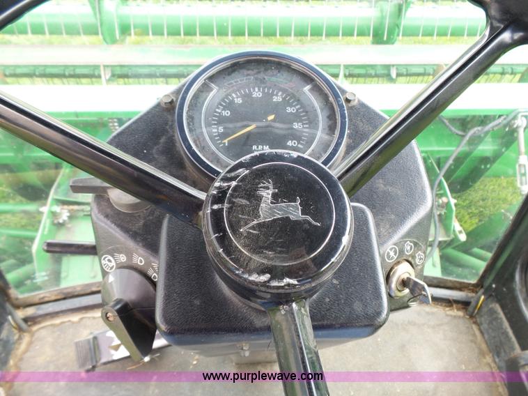 image for item J4977 1993 John Deere 3830 self-propelled windrower