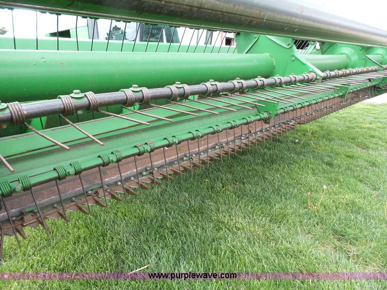 image for item J4977 1993 John Deere 3830 self-propelled windrower