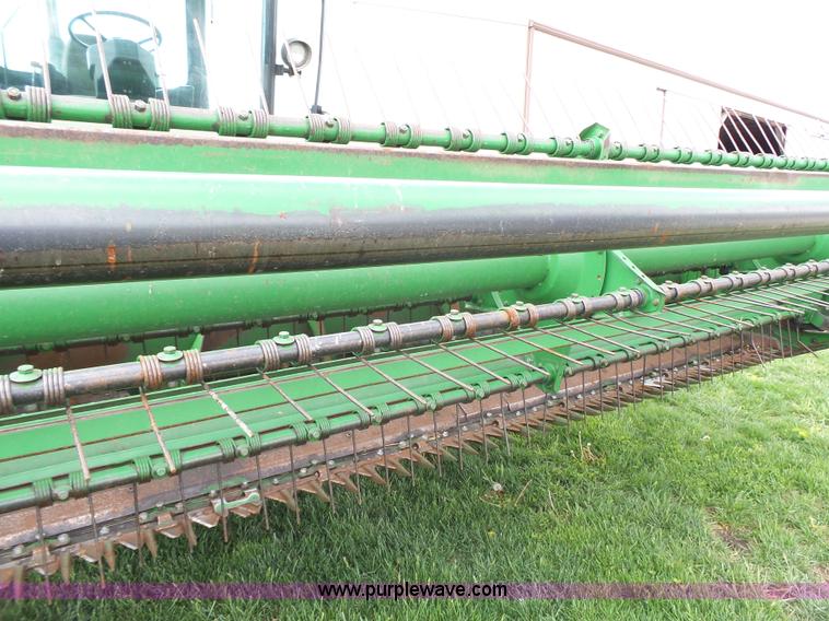 image for item J4977 1993 John Deere 3830 self-propelled windrower