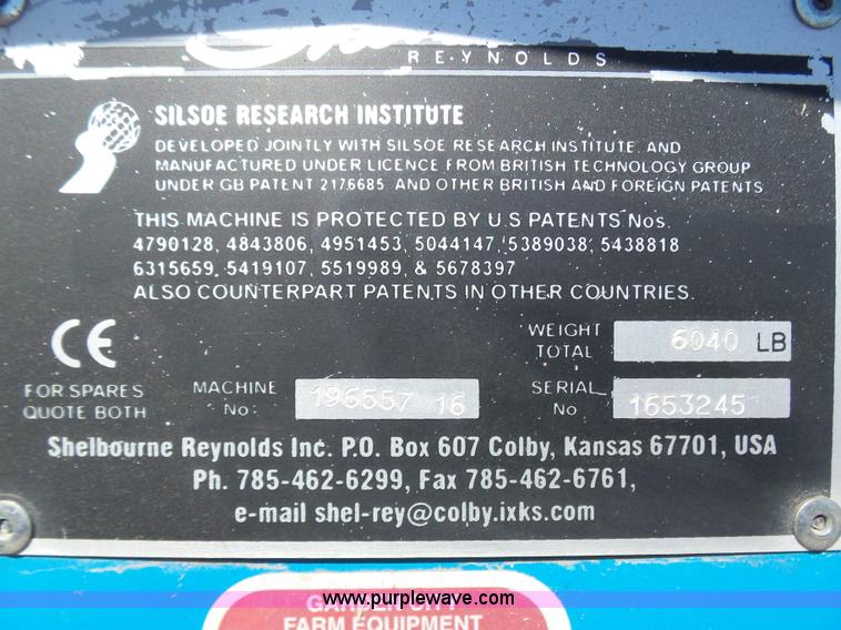 image for item J6121 2005 Shelbourne-Reynolds CVS32 stripper head