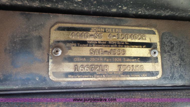 image for item K5170 1978 John Deere 4440 tractor