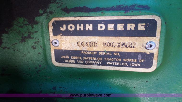 image for item K5170 1978 John Deere 4440 tractor