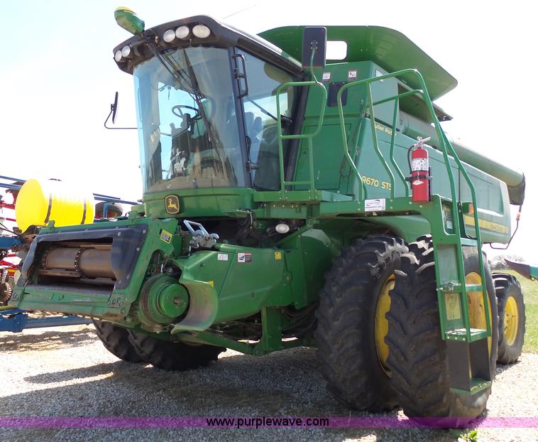 image for item K5171 2009 John Deere 9670 STS RWA combine