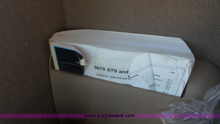 image for item K5171 2009 John Deere 9670 STS RWA combine