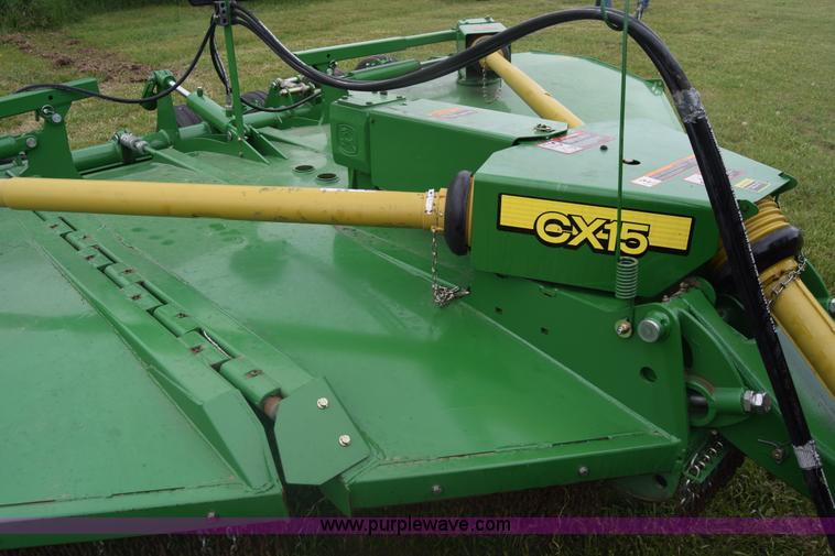 image for item K6542 2014 John Deere CX15 rotary mower