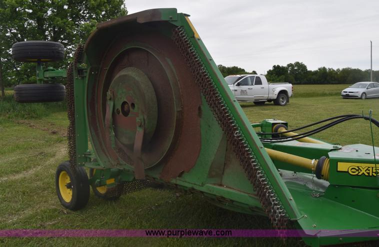 image for item K6542 2014 John Deere CX15 rotary mower
